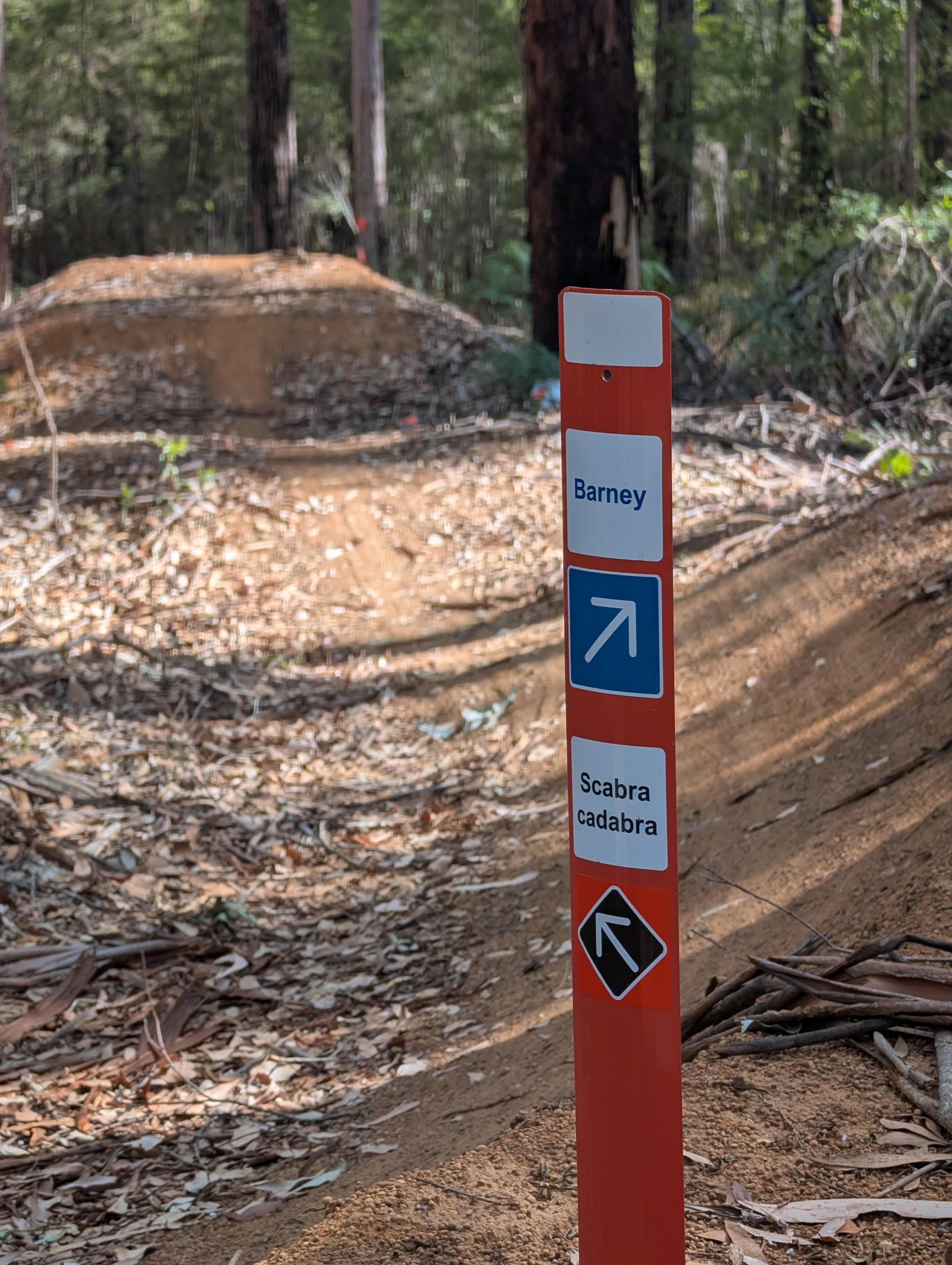 Mountain bike trails in Western Australia